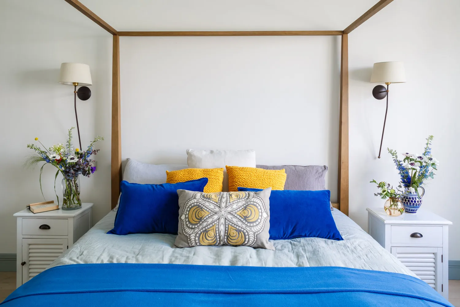 照片:普罗旺斯和乡村风格卧室,室内装饰,公寓,每周项目,莫斯科,纳杰日达·扎托娃,3个房间,超过90平方米,Enjoy Home Studio,单体砖 – 我们网站上的照片