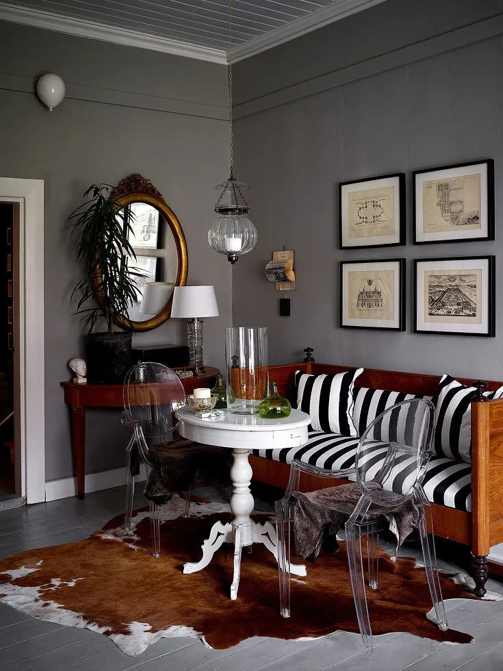 照片：普罗旺斯和乡村风格客厅——我们网站上的照片