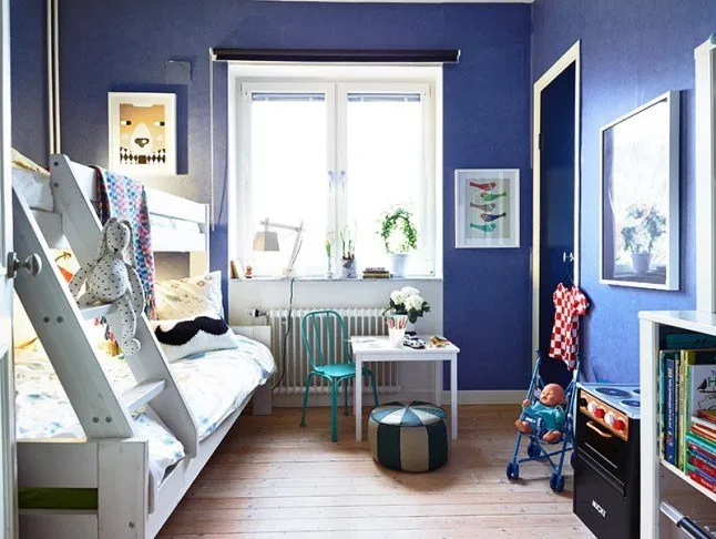 照片:斯堪的纳维亚风格儿童房,室内装饰,公寓 – 我们网站上的照片