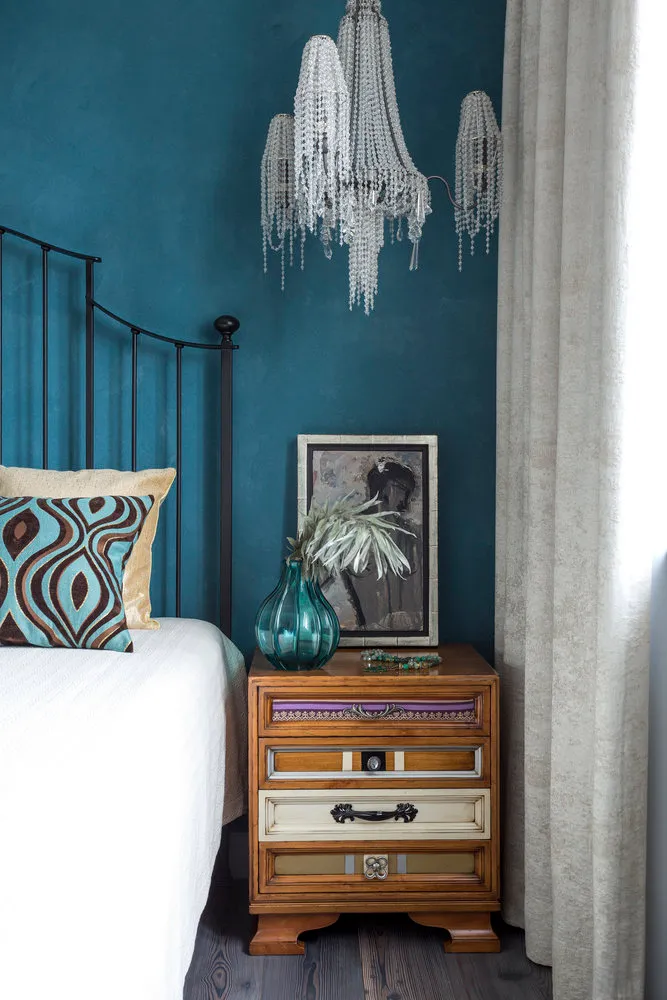 照片:普罗旺斯和乡村风格卧室,现代,公寓,米勒,每周项目,莫斯科,叶夫根尼·库利巴巴,新建筑,带衣柜的公寓,“贝戈瓦亚”住宅 – 我们网站上的照片