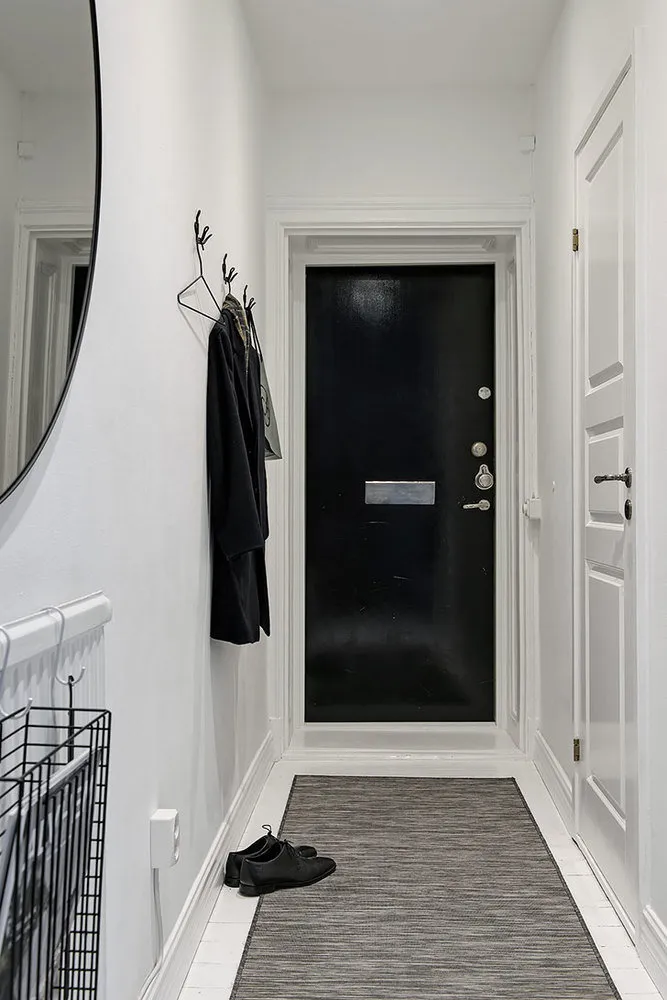 照片：斯堪的纳维亚风格入口大厅，室内装饰，公寓，瑞典，2个房间，40-60平方米，Alvhem – 我们网站上的照片