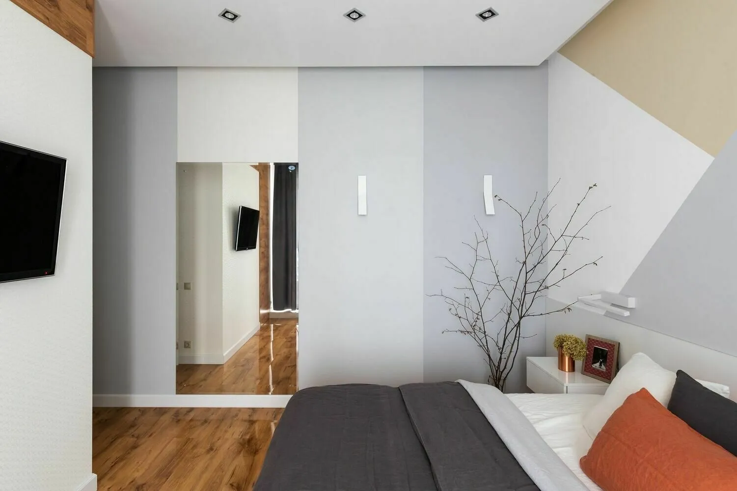 Foto: estilo moderno, Apartamento, Proyecto de la Semana, Moscú, 2 habitaciones, 60-90 metros, RodenHome, Ekateryna Parshentseva – foto en nuestro sitio web