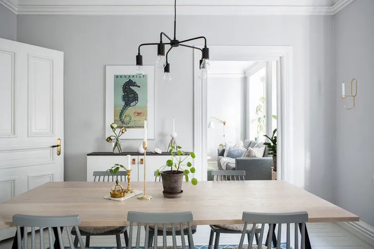 Фотография: Кухня и столовая в стиле Скандинавский, Декор интерьера, Квартира, Швеция, Советы – фото на нашем сайте
