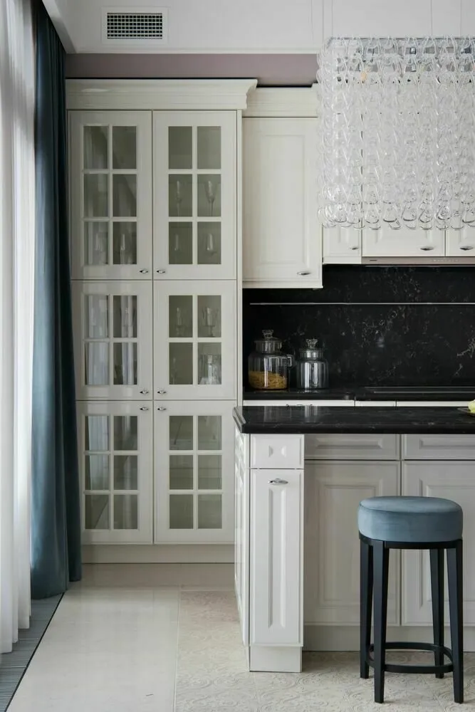 Foto: Cocina y comedor estilo clásico, Proyecto de la semana, Más de 90 metros cuadrados – fotos en nuestro sitio web