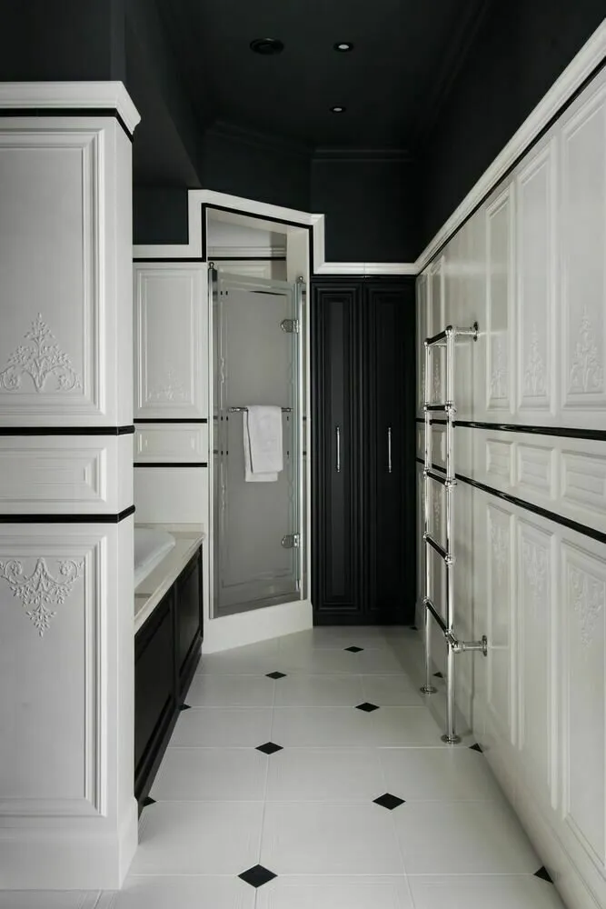 Foto: Baño estilo clásico, Proyecto de la semana, Más de 90 metros cuadrados – fotos en nuestro sitio web