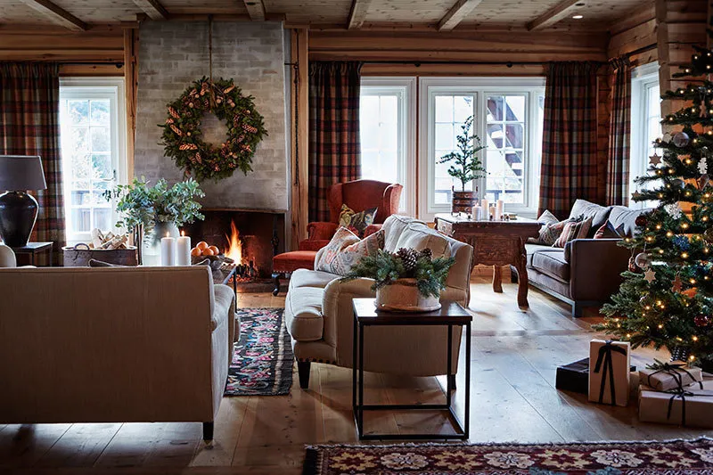 Photo: Living Room in Provence and Countryside, Scandinavian, Modern, White, Hotel, Minimalism, Green, Beige, Grey, Brown, Guide, Over 90 meters – photo on our website