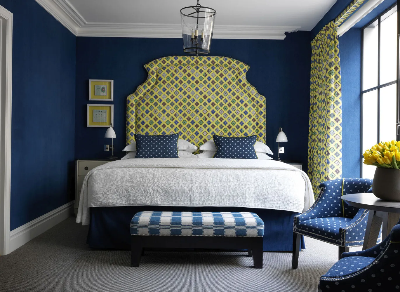 照片:普罗旺斯和乡村风格卧室,技巧,黄色,维多利亚·塔拉索娃 – 我们网站上的照片