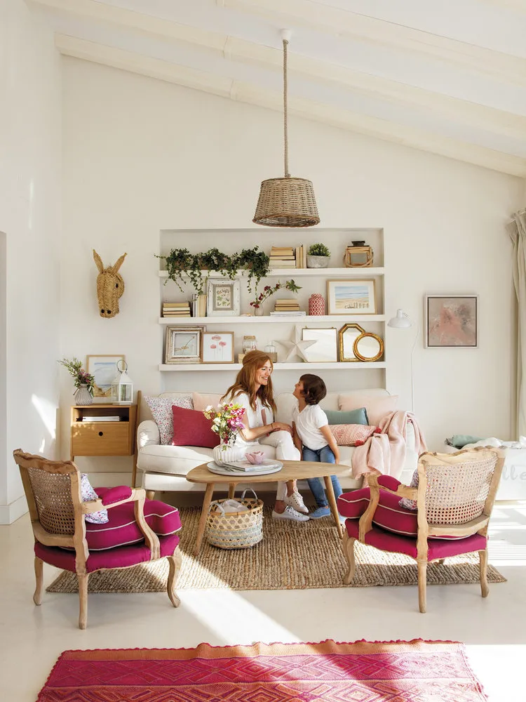 照片：普罗旺斯与乡村风格，现代，室内装饰，房屋，意大利，装饰，露台，白色，绿色，粉色 – 来自我们网站的照片