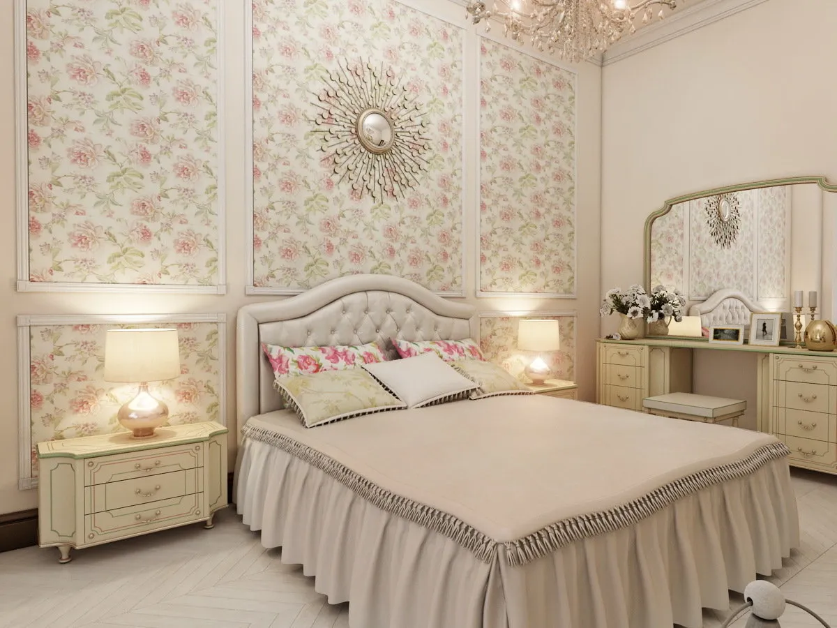 照片:古典风格卧室、技巧 – 网站上的照片