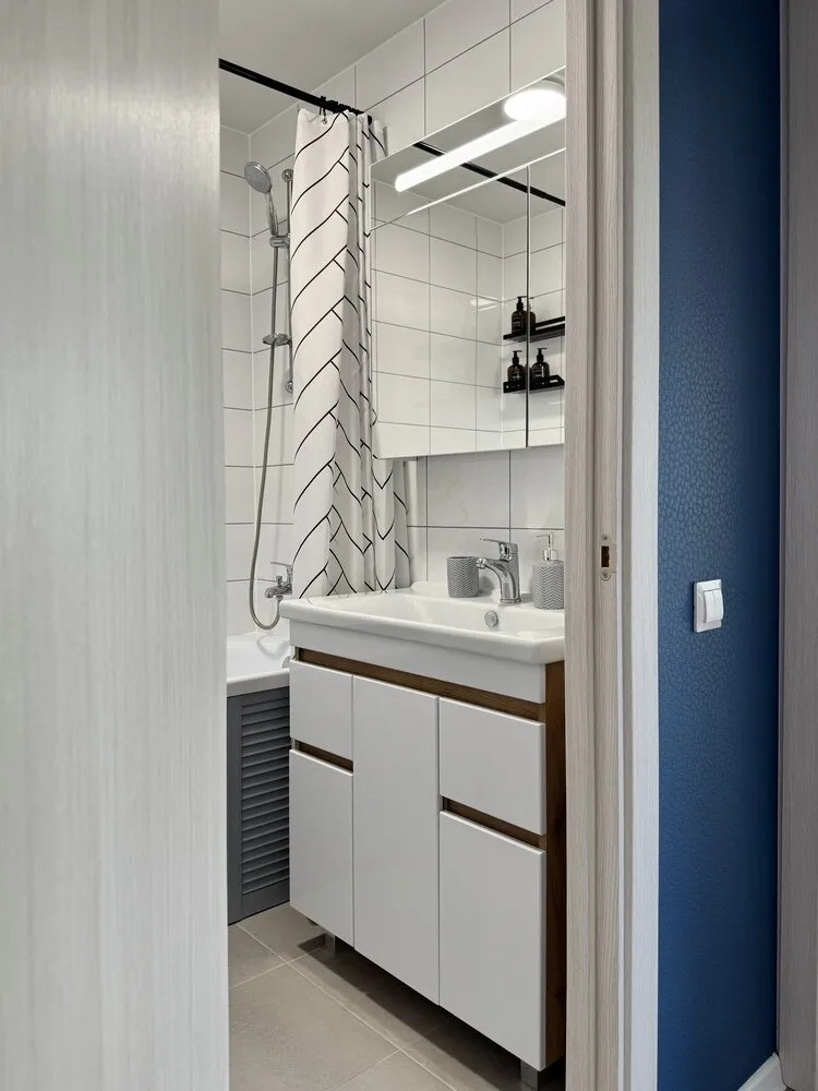 Фотография: в стиле , Квартира, Переделка, 2 комнаты, 40-60 метров – фото на нашем сайте