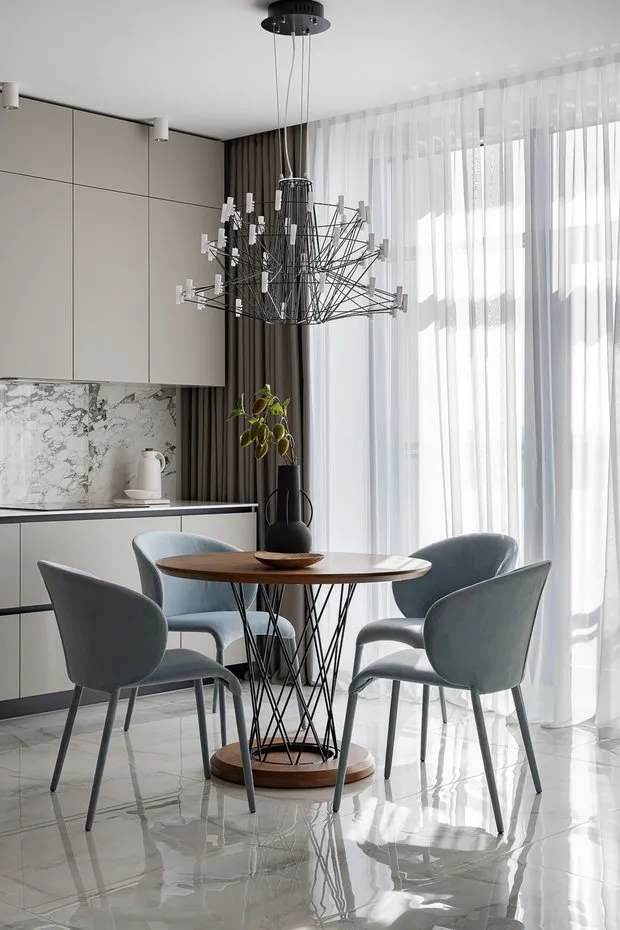 Foto: estilo moderno, apartamento, estudio, proyecto de la semana, Margarita Melnikova, 40-60 metros cuadrados – foto en nuestro sitio web