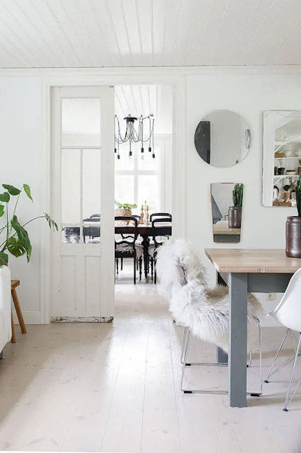 Photo : Cuisine et salle à manger en style scandinave, Décoration d'intérieur, Maison, Suède, Dacha – photo sur notre site