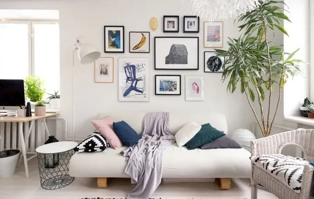 照片：斯堪的纳维亚风格客厅指南，Natalia Preobrazhenskaya、Natalia Sorokina、Sasha Mershev、Galina Lo – 我们网站上的照片