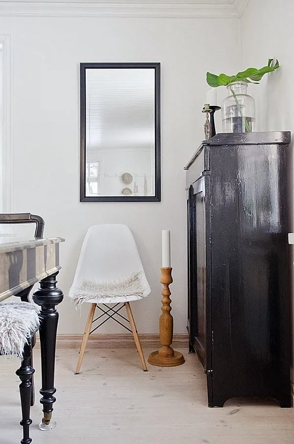 Photo : Meubles et éclairage en style scandinave, Décoration d'intérieur, Maison, Suède, Dacha – photo sur notre site