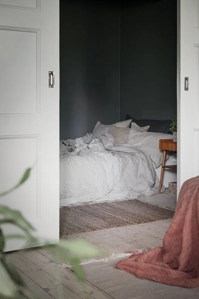 照片:斯堪的纳维亚卧室,室内装饰,公寓,技巧 – 我们网站上的照片