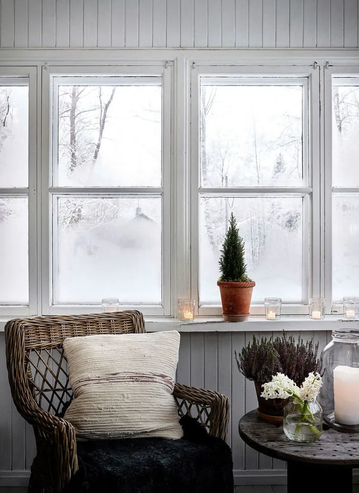 照片:北欧风格客厅、室内装饰、家居、新年、北欧风格室内、芬兰、超过90平方米、如何为新年装饰室内——我们网站上的照片