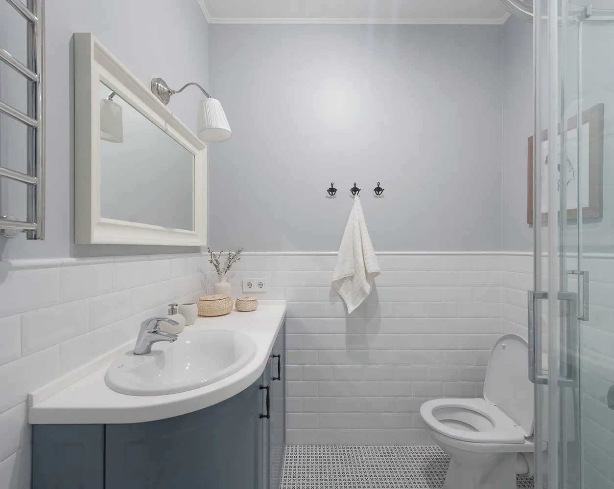 照片：北欧风格浴室，指南 – 我们网站上的照片