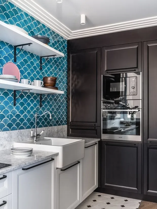 Foto: Cocina y comedor en estilo moderno, Proyecto de la semana – foto en nuestro sitio web