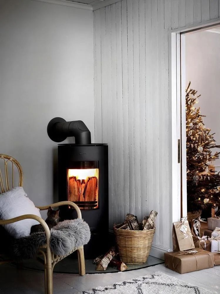 照片:北欧风格客厅、室内装饰、家居、新年、北欧风格室内、芬兰、超过90平方米、如何为新年装饰室内——我们网站上的照片