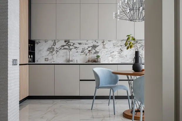 Foto: estilo moderno, apartamento, estudio, proyecto de la semana, Margarita Melnikova, 40-60 metros cuadrados – foto en nuestro sitio web