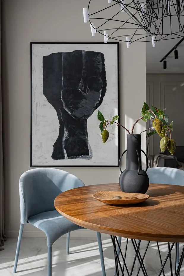 Foto: estilo moderno, apartamento, estudio, proyecto de la semana, Margarita Melnikova, 40-60 metros cuadrados – foto en nuestro sitio web