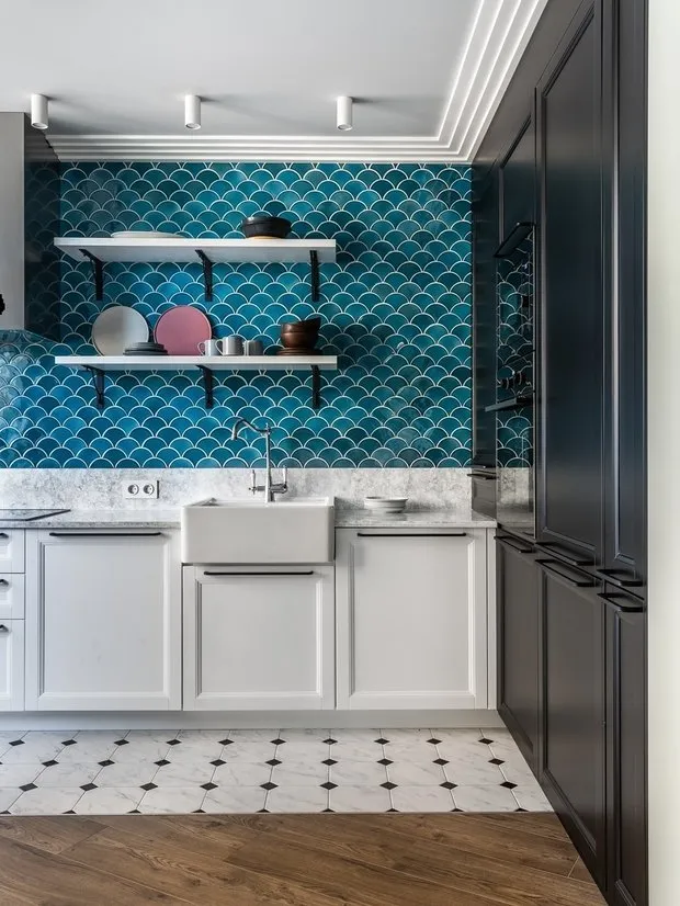 Foto: Cocina y comedor en estilo moderno, Proyecto de la semana – foto en nuestro sitio web