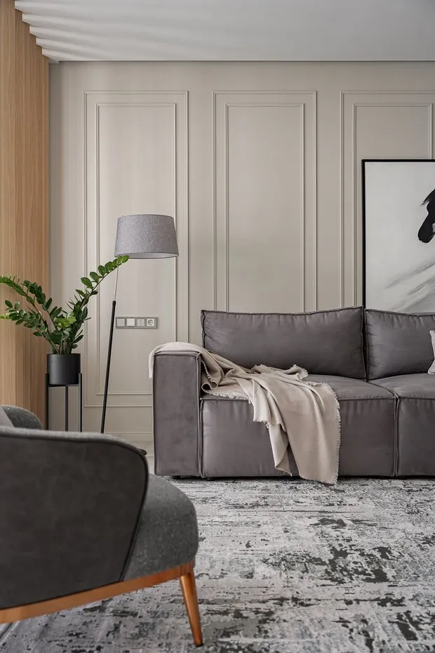 Foto: estilo moderno, apartamento, estudio, proyecto de la semana, Margarita Melnikova, 40-60 metros cuadrados – foto en nuestro sitio web