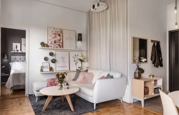 照片：斯堪的纳维亚风格客厅指南，Natalia Preobrazhenskaya、Natalia Sorokina、Sasha Mershev、Galina Lo – 我们网站上的照片