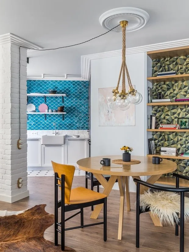 Foto: Cocina y comedor en estilo moderno, Proyecto de la semana – foto en nuestro sitio web