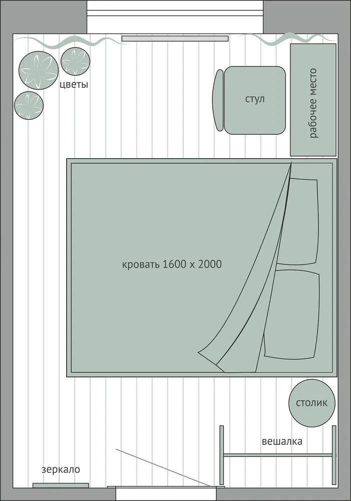 照片:室内设计,卧室,搬迁,Marina Sarksyan,Leroy Merlin,设计对决,Olga Rudakova – 我们网站上的照片