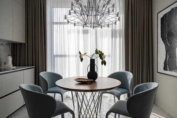 Foto: estilo moderno, apartamento, estudio, proyecto de la semana, Margarita Melnikova, 40-60 metros cuadrados – foto en nuestro sitio web