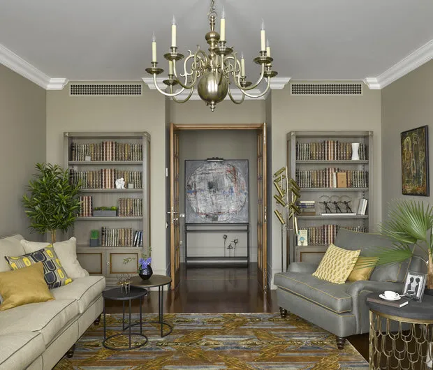 照片:经典风格客厅,技巧 – 我们网站上的照片