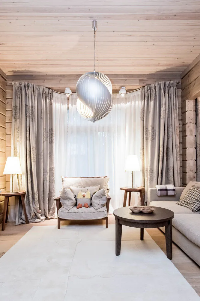 照片:斯堪的纳维亚风格客厅,生态,房屋,每周项目,Vadim Kondrashov,Komarovo – 我们网站上的照片