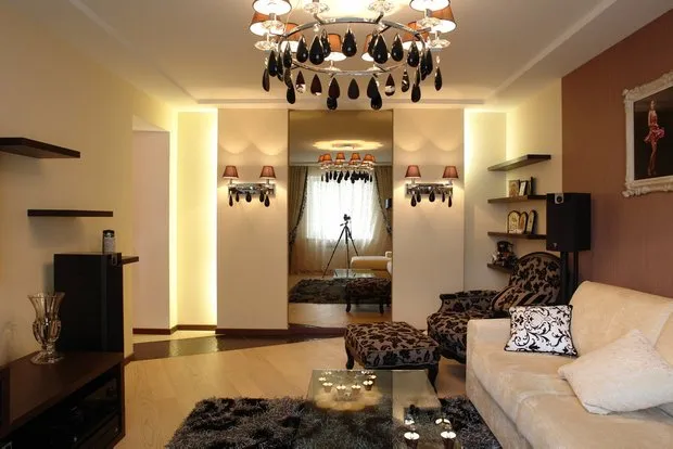 照片:经典风格客厅,技巧 – 我们网站上的照片