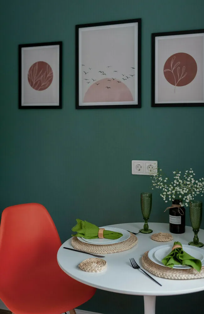 Foto: Cocina y comedor en estilo moderno, Apartamento, Consejos, Proyecto de la semana, Khrushchyovka, 1 habitación, menos de 40 metros, Kostroma, Stella Veder nikova – fotos en nuestro sitio web