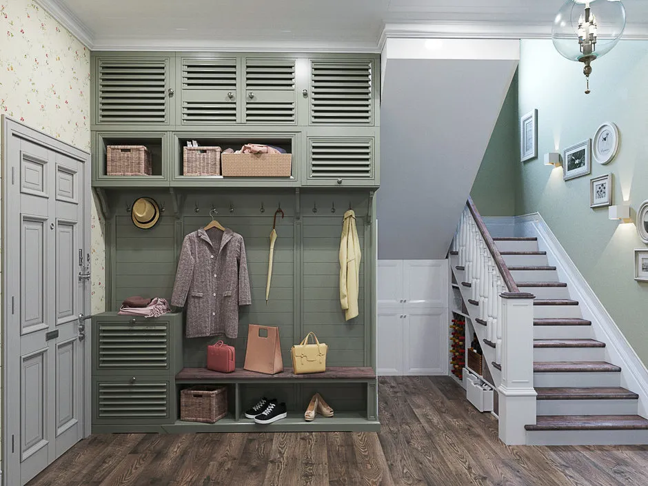 照片:生态风格入口大厅,斯堪的纳维亚,现代,室内装饰,房屋,装饰,家具与灯光,技巧,乡村别墅,豪宅,小屋,乡村与小屋,encyclopedia_interior – 我们网站上的照片