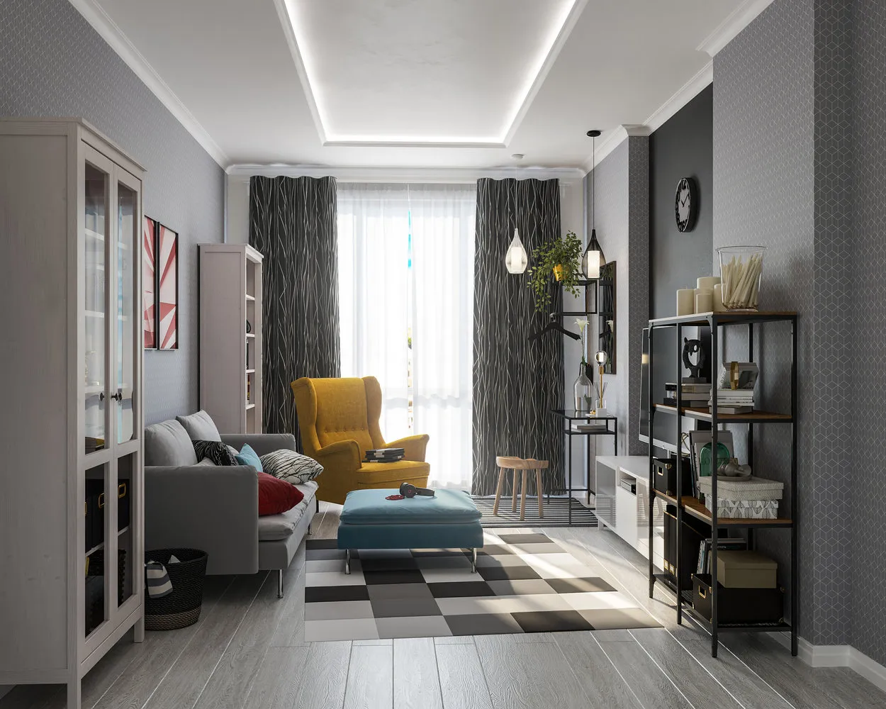 Interior with Leroy Merlin products