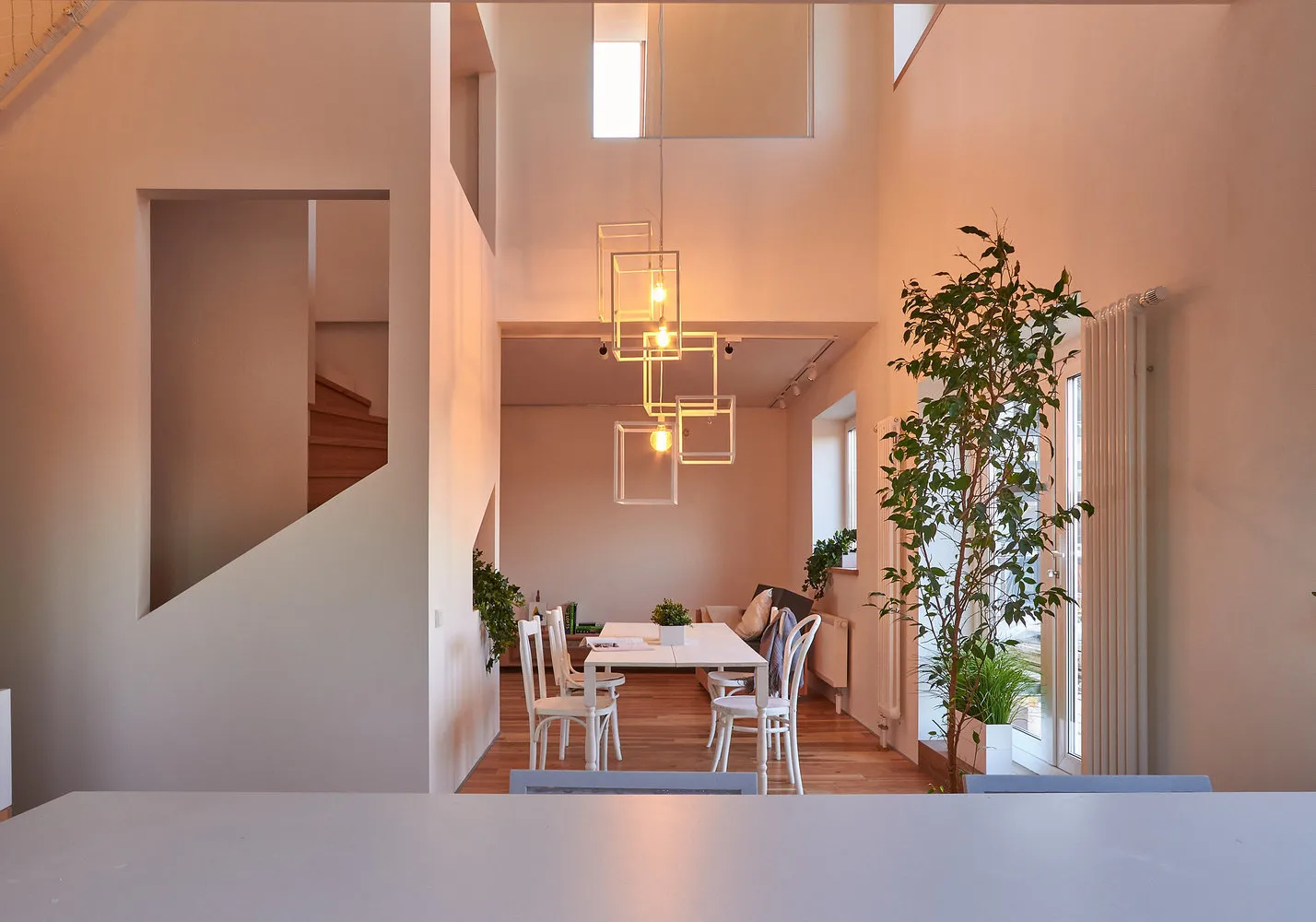 照片:现代风格厨房和餐厅,技巧 – 我们网站上的照片