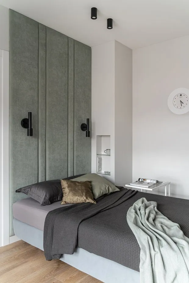 Foto: estilo minimalista, apartamento pequeño de 40-60 m² – fotos en nuestro sitio web