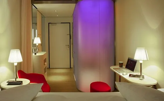 照片：现代风格卧室，高科技，Vitra，房屋和公寓，城市场所，伦敦 – 我们网站上的照片