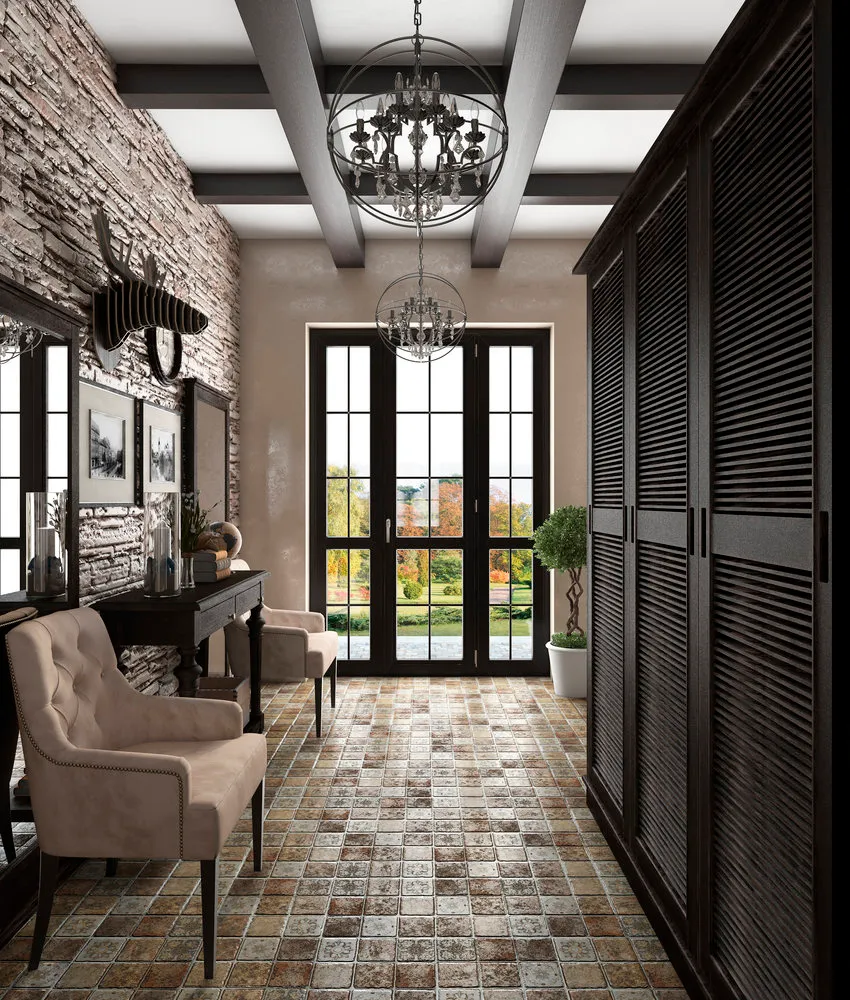 照片:普罗旺斯和乡村风格入口大厅,房屋,每周项目,乡村与小屋,乡村别墅阁楼,Perm, Julia Churina,不寻常的壁炉,装饰横梁 – 我们网站上的照片