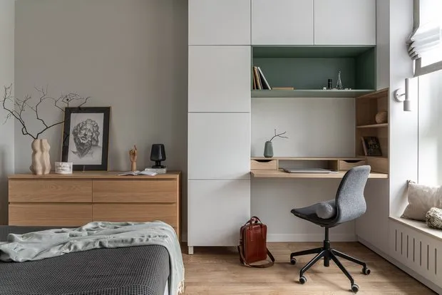 Foto: estilo minimalista, apartamento pequeño de 40-60 m² – fotos en nuestro sitio web