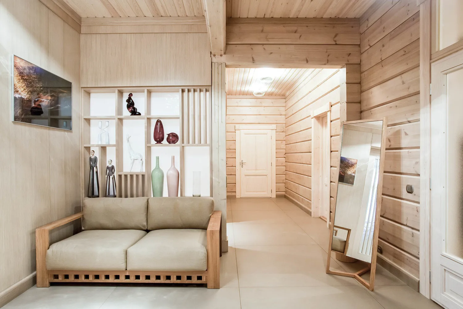 照片:生态风格客厅,技巧 – 我们网站上的照片