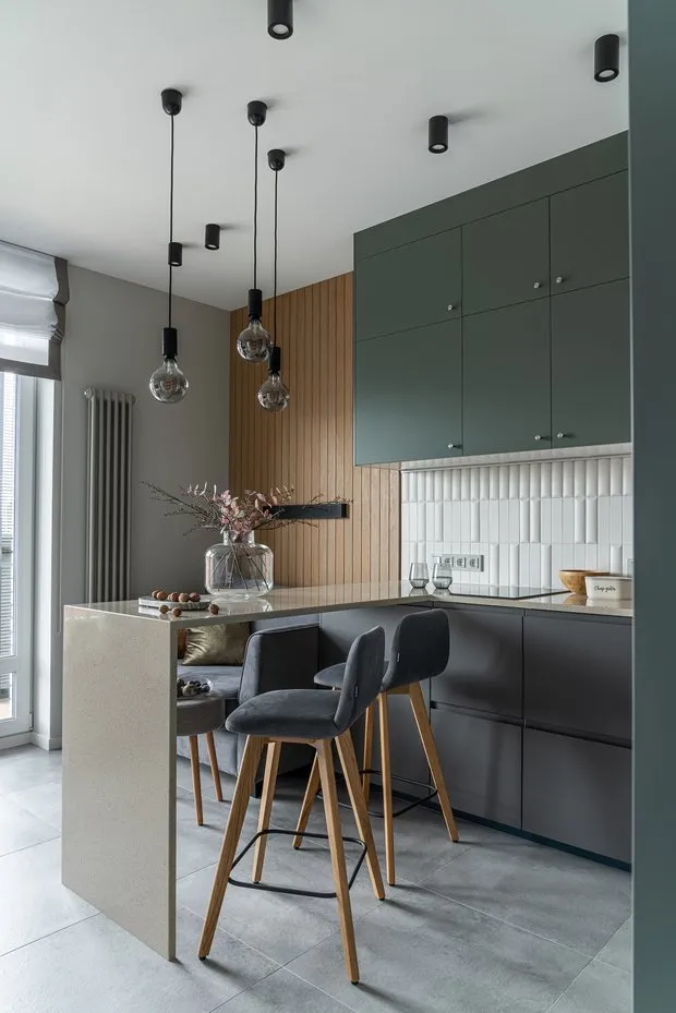 Foto: estilo minimalista, apartamento pequeño de 40-60 m² – fotos en nuestro sitio web