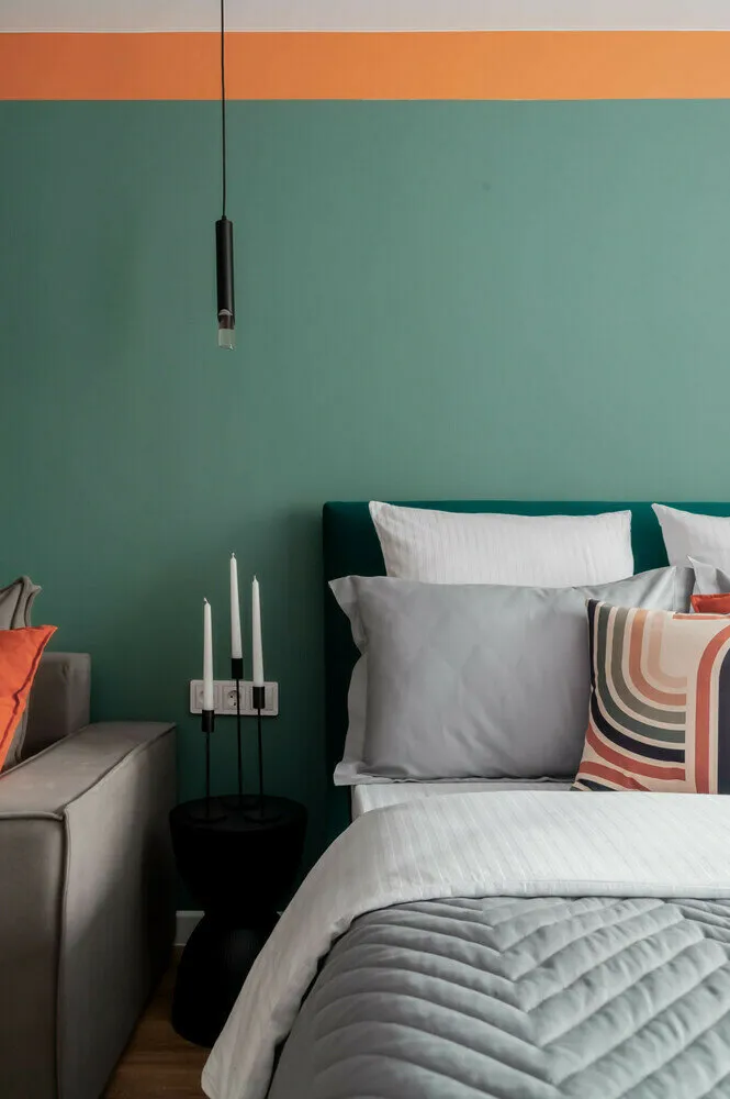 Foto: Dormitorio en estilo moderno, Apartamento, Consejos, Proyecto de la semana, Khrushchyovka, 1 habitación, menos de 40 metros, Kostroma, Stella Veder nikova – fotos en nuestro sitio web