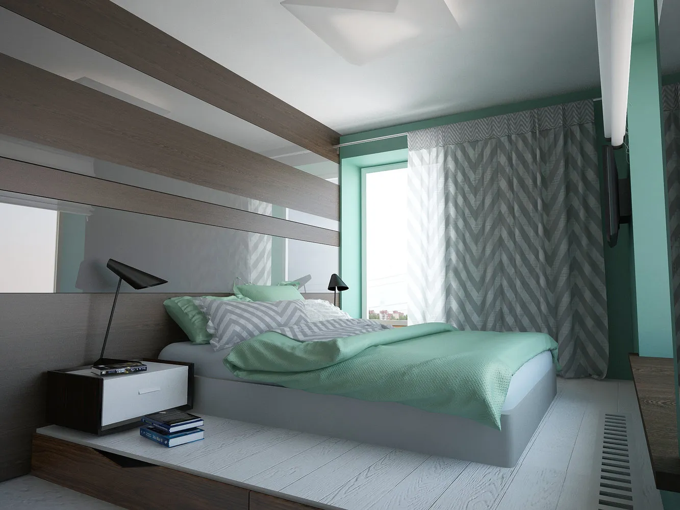 来自作品集的'波罗的海珍珠'住宅综合体的顶层公寓 – 我们网站上的室内设计照片