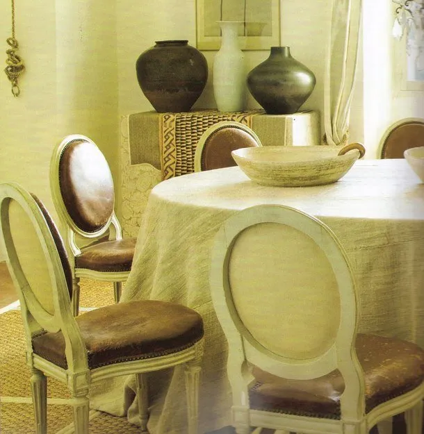 照片:普罗旺斯和乡村风格厨房与餐厅,室内装饰 – 我们网站上的照片