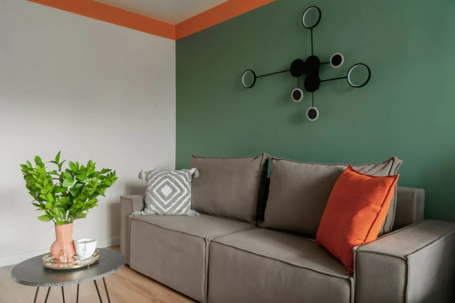 Foto: Sala de estar en estilo moderno, Apartamento, Consejos, Proyecto de la semana, Khrushchyovka, 1 habitación, menos de 40 metros, Kostroma, Stella Veder nikova – fotos en nuestro sitio web