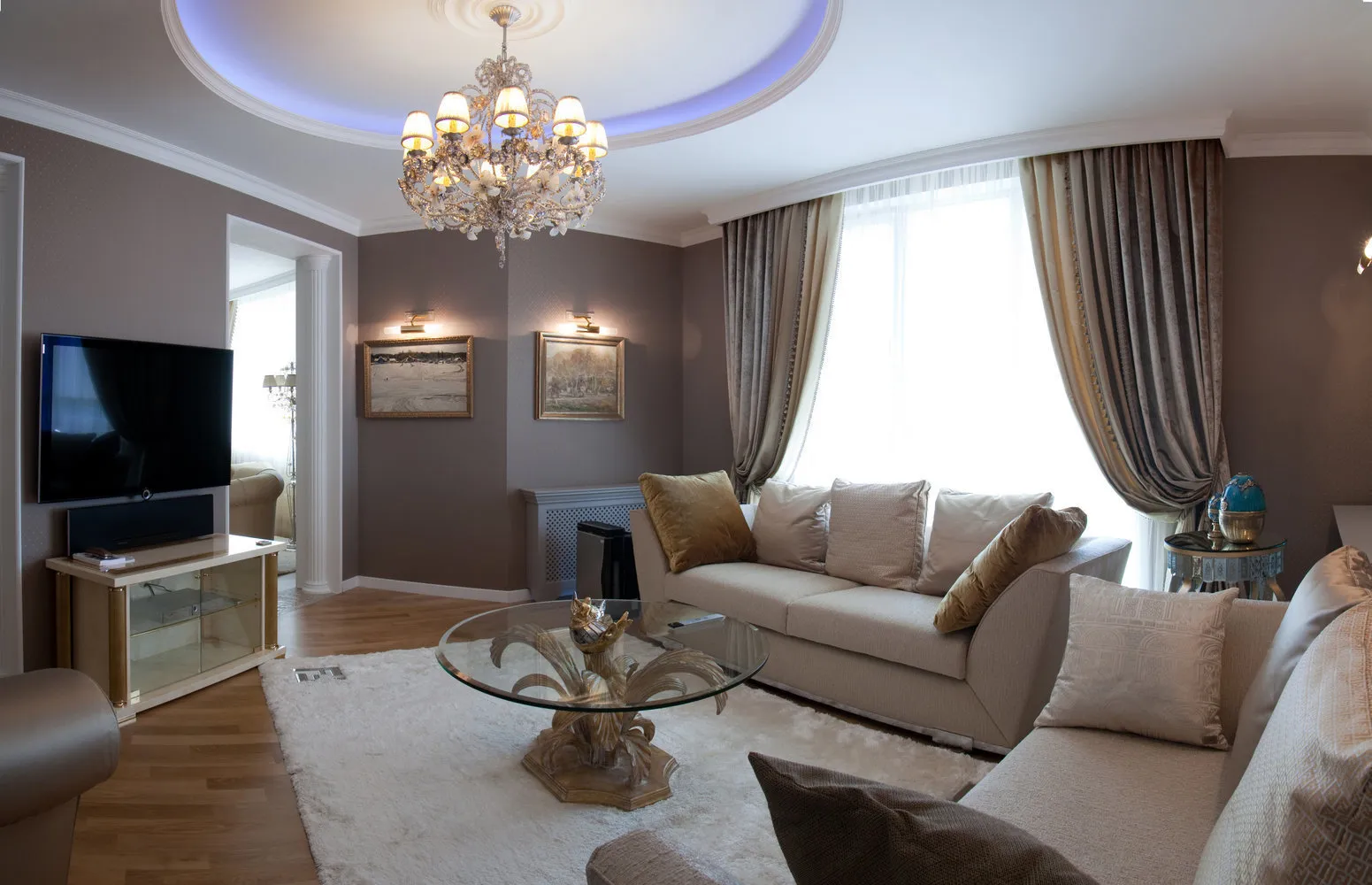 照片:经典风格客厅,技巧 – 我们网站上的照片