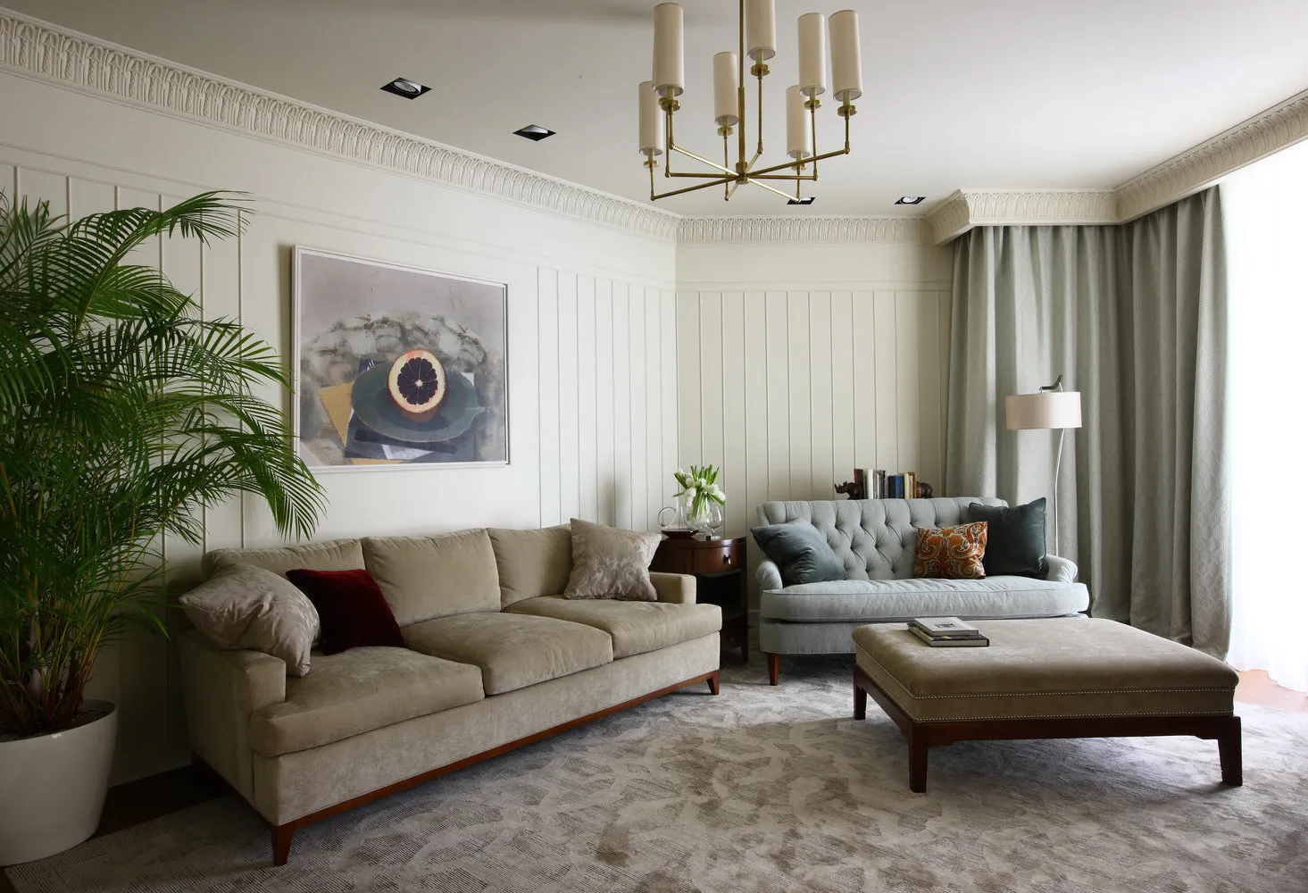 照片:经典和现代风格客厅,技巧 – 我们网站上的照片